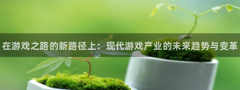杜邦娱乐4主管：在游戏之路的新路径上：现代游戏产业的未来趋势