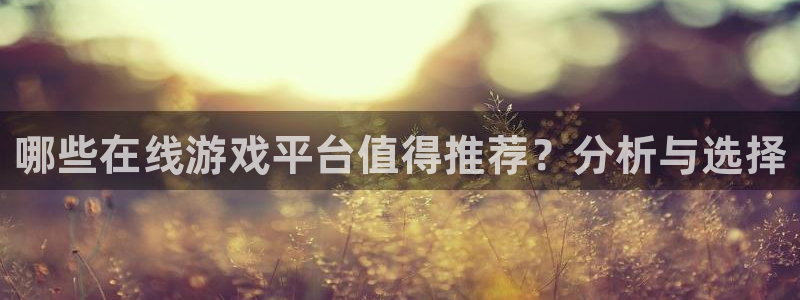 杜邦娱乐注册网站：哪些在线游戏平台值得推荐？分析与选择